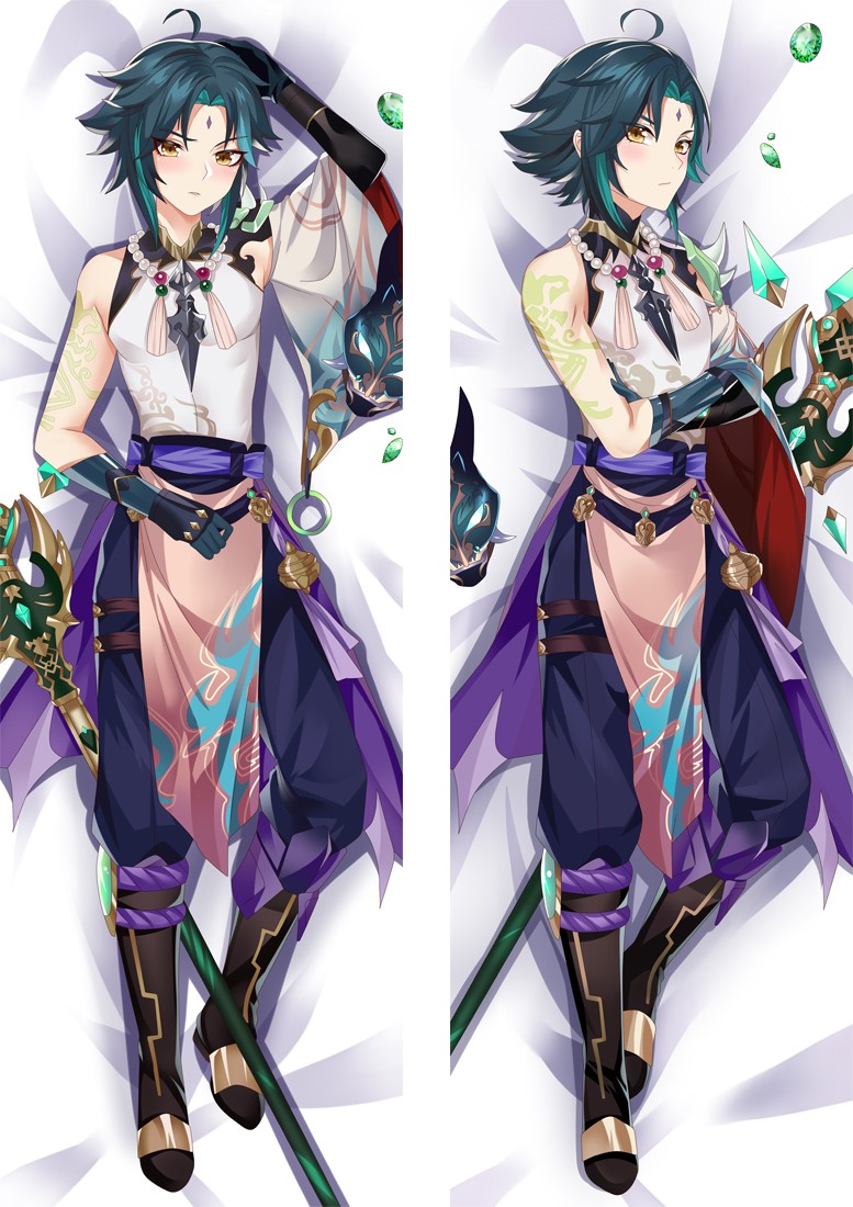Genshin Impact Xiao Anime Dakimakura Body Pillow Cover