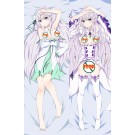 Re:Zero − Starting Life in Another World Emilia Anime Dakimakura Pillow Cover