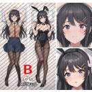 Rascal Does Not Dream of Bunny Girl Senpai Sakurajima Mai Anime Dakimakura Pillow Cover
