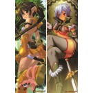 Queen's Blade Shizuka Anime Dakimakura Body Pillow Cover 