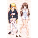 Oni Chichi ~Manamusume Kyousei Hatsujou~Akitsuki Airi&Akitsuki Marina Anime Dakimakura Pillow Cover