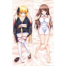 Oni Chichi ~Manamusume Kyousei Hatsujou~Akitsuki Airi&Akitsuki Marina Anime Dakimakura Pillow Cover