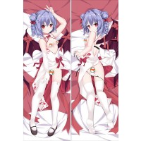 TouHou Project Remilia Scarlet With Double Sides Zipper as a girlfriend wife Anime Dakimakura Pillow Case