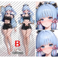 Genshin Impact Kamisato Ayaka Anime Dakimakura Body Pillow Cover