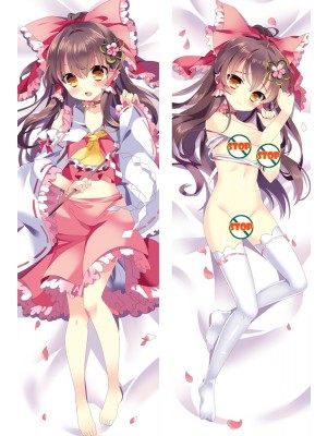 TouHou Project Hakurei Reimu Hentai Anime Dakimakura Pillow Case Cover