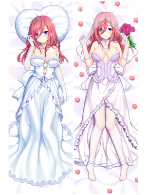 The Quintessential Quintuplets Nakano Miku 3D Detachable Pillow Cover（Including 3D Breasts or Hips）