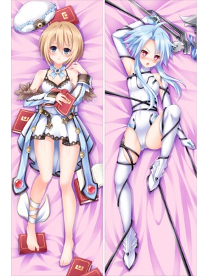 New Anime Video Game Hyperdimension Neptunia White Heart Blanc Dakimakura Bed Hugging Body Pillow Case Cover