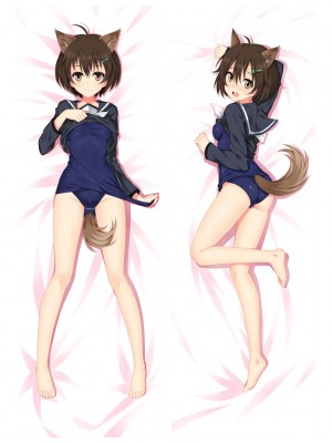 Strike Witches Karibuchi Hikari Anime Dakimakura Pillow Cover
