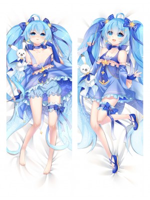 VOCALOID Hatsune Miku SNOW MIKU 2017 Anime Dakimakura Pillow Cover