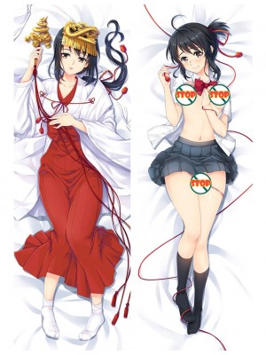 New Dakimakura Cover Kimi no Na wa/Your Name Miyamizu Mitsuha Body Pillow Case