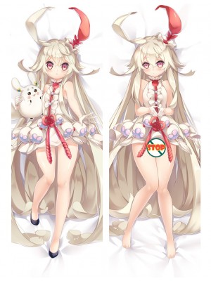 Last Period Cheeky Cat Choko Anime Dakimakura Hugging Pillow Cover