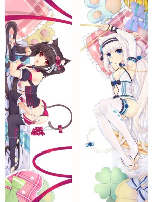 Nekopara Chocola&Vanilla Anime Dakimakura Pillow Cover