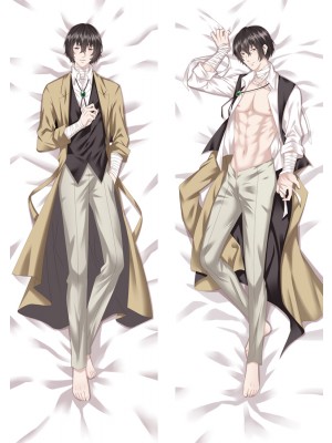 Bungo Stray Dogs Osamu Dazai Anime Dakimakura Body Pillow Cover