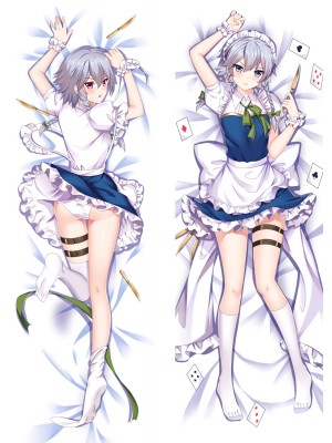 Touhou Project Izayoi Sakuya Anime Dakimakura Body Pillow Cover
