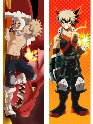 My Hero Academia Katsuki Bakugo Anime Dakimakura Body Pillow Cover