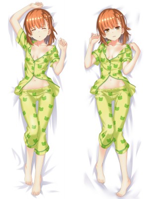 A Certain Scientific Railgun Mikoto Misaka Anime Dakimakura Body Pillow Cover