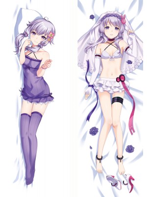 VOCALOID Yuzuki Yukari & Kizuna Akari Anime Dakimakura Pillow Cover
