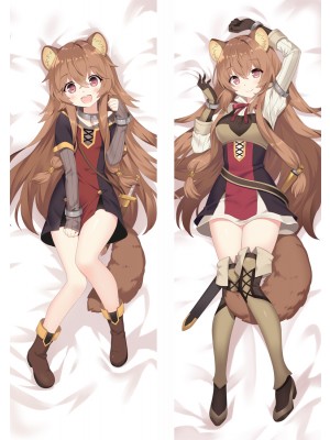The Rising of the Shield Hero: The Manga Companion Raphtalia Anime Dakimakura Pillow Cover