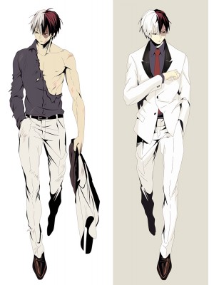 My Hero Academia Todoroki Shoto Anime Dakimakura Pillow Cover