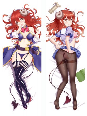 The Demon Girl Next Door Shamiko Shadow Mistress Anime Dakimakura Pillow Cover