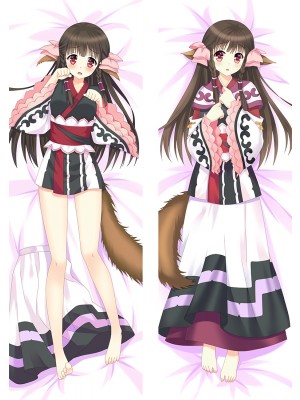 Utawarerumono: Mask of Deception Rulutieh Anime Dakimakura Pillow Cover