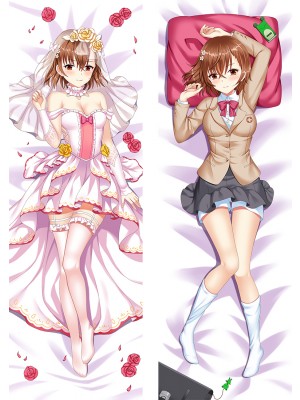 A Certain Scientific Railgun Mikoto Misaka Anime Dakimakura Pillow Cover