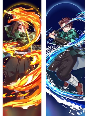 Demon Slayer: Kimetsu no Yaiba Kamado Tanjirou Anime Dakimakura Pillow Cover