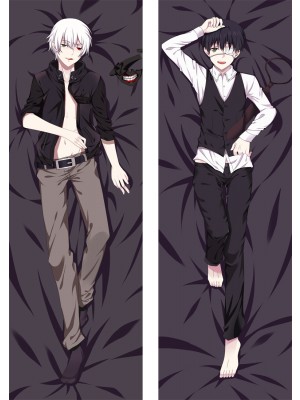 Tokyo Ghoul Ken Kaneki Anime Dakimakura Pillow Cover