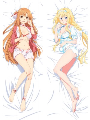 Sword Art Online Yuuki Asuna Anime Dakimakura Pillow Cover