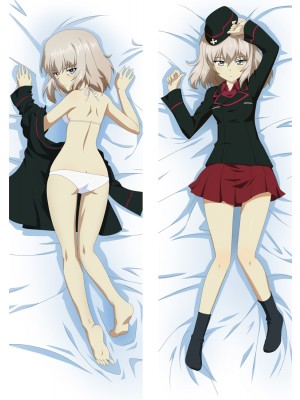 Girls und Panzer Erika Itsumi Anime Dakimakura Pillow Cover