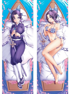 Demon Slayer: Kimetsu no Yaiba Kochou Shinobu Anime Dakimakura Pillow Cover