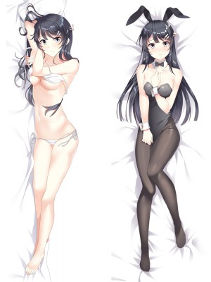 Rascal Does Not Dream of Bunny Girl Senpai Anime Dakimakura Body Pillow Cover