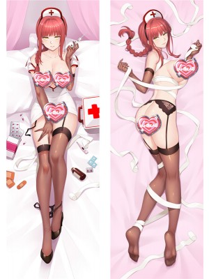 Chainsaw Man Makima Nurse Uniform Anime Dakimakura Body Pillow Cover