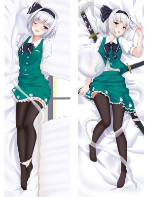 Touhou Project Konpaku Youmu Anime Dakimakura Body Pillow Cover