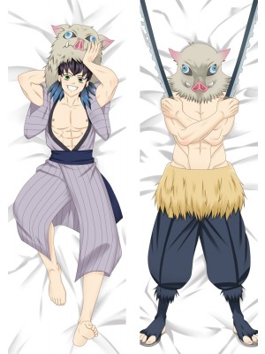 Demon Slayer: Kimetsu no Yaiba Hashibira Inosuke Anime Dakimakura Body Pillow Cover