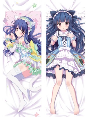 The Idolmaster Sajo Yukimi Anime Dakimakura Body Pillow Cover
