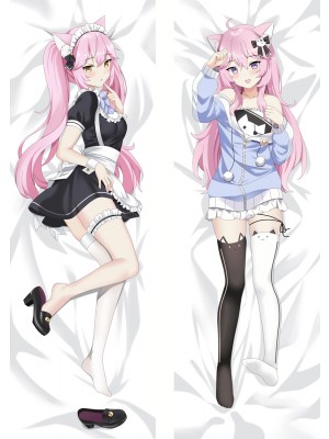 Virtual Youtuber Nyanners Anime Dakimakura Body Pillow Cover