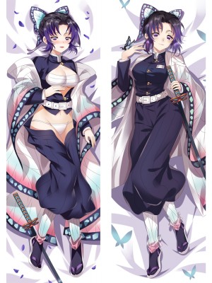 Demon Slayer: Kimetsu no Yaiba Kochou Shinobu Anime Dakimakura Body Pillow Cover H4026-A