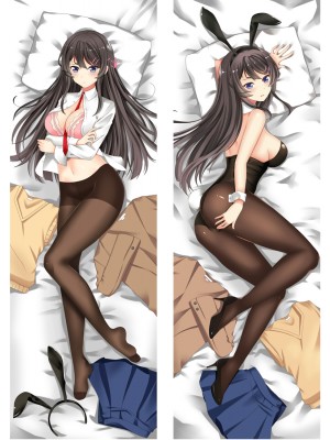 Rascal Does Not Dream of Bunny Girl Senpai Anime Dakimakura Body Pillow Cover
