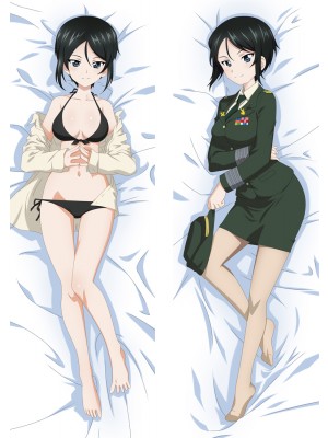 Girls und Panzer Rumi Anime Dakimakura Body Pillow Cover