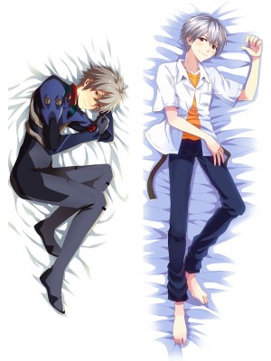 Neon Genesis Evangelion Kaworu Nagisa Anime Dakimakura Body Pillow Cover