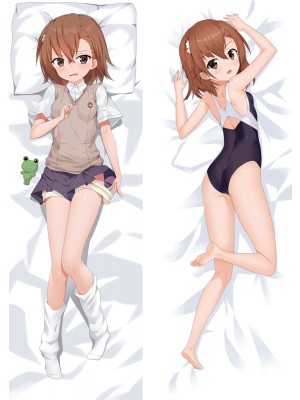 A Certain Scientific Railgun Mikoto Misaka Anime Dakimakura Body Pillow Cover