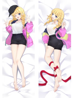 Ya Boy Kongming! Tsukimi Eiko Anime Dakimakura Pillow Cover