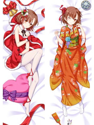 A Certain Scientific Railgun Mikoto Misaka Anime Dakimakura Body Pillow Cover