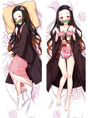 Demon Slayer: Kimetsu no Yaiba Kamado Nezuko Anime Dakimakura Body Pillow Cover H3958-B