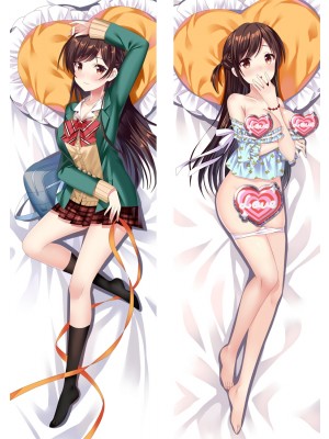 Kanojo, Okarishimasu Ichinose Chizuru Anime Dakimakura Body Pillow Cover H4032-B