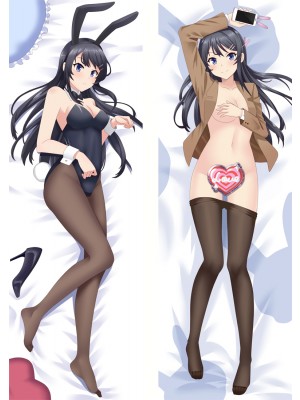 Rascal Does Not Dream of Bunny Girl Senpai Anime Dakimakura Body Pillow Cover