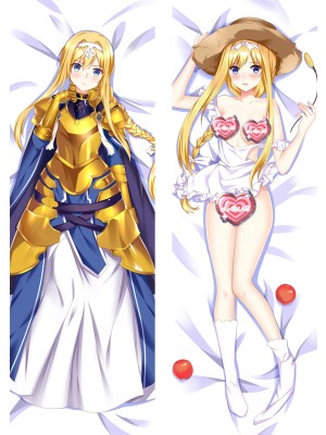 Sword Art Online Alice Zuberg Anime Dakimakura Body Pillow Cover H3883-B