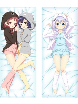 Is the Order a Rabbit? Anime Dakimakura Body Pillow Cover