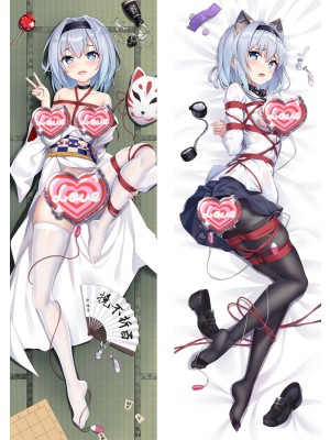 The Ryuo's Work is Never Done! Ginko Sora Anime Dakimakura Pillow Cover